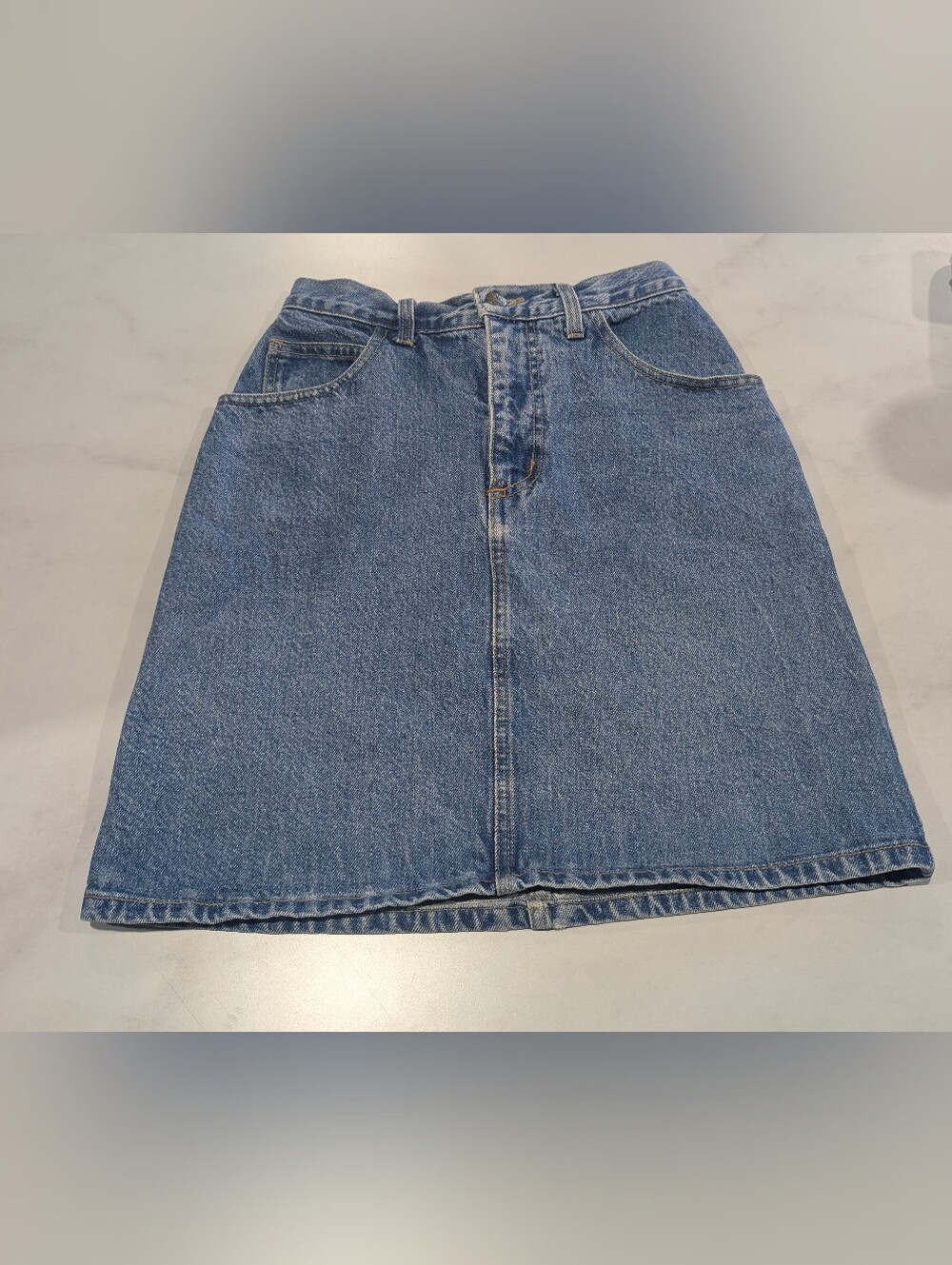 Guess Blue Denim Mini Skirt